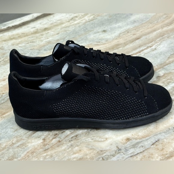 Men’s ADIDAS Originals Stan Smith OG Primeknit black sneakers- Size 9 - Picture 4 of 7